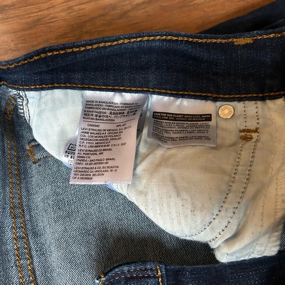 Blue Skinny Jeans with Classic Denim Detailing - Picture 6 of 6